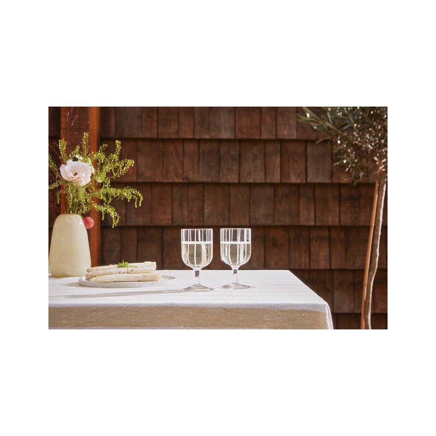 OYOY Mizu Glas 2er Set, 32 cl, Grau
