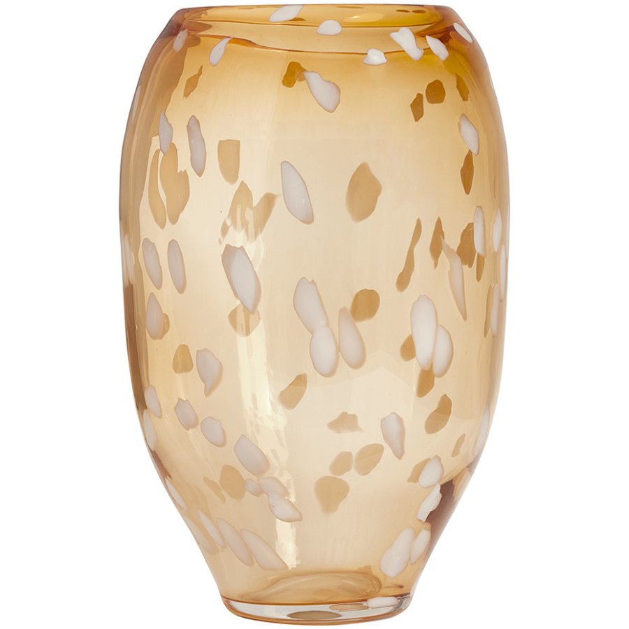 OYOY Jali Vase H35 cm, Amber