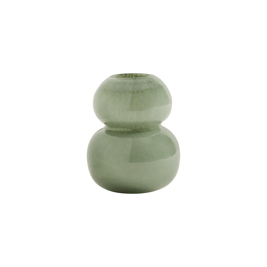 OYOY Lasi Vase H12.5 cm, Jade