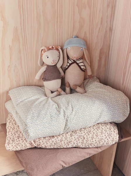 OYOY Mini Leaf Babysengetj 70x100 cm, Beige