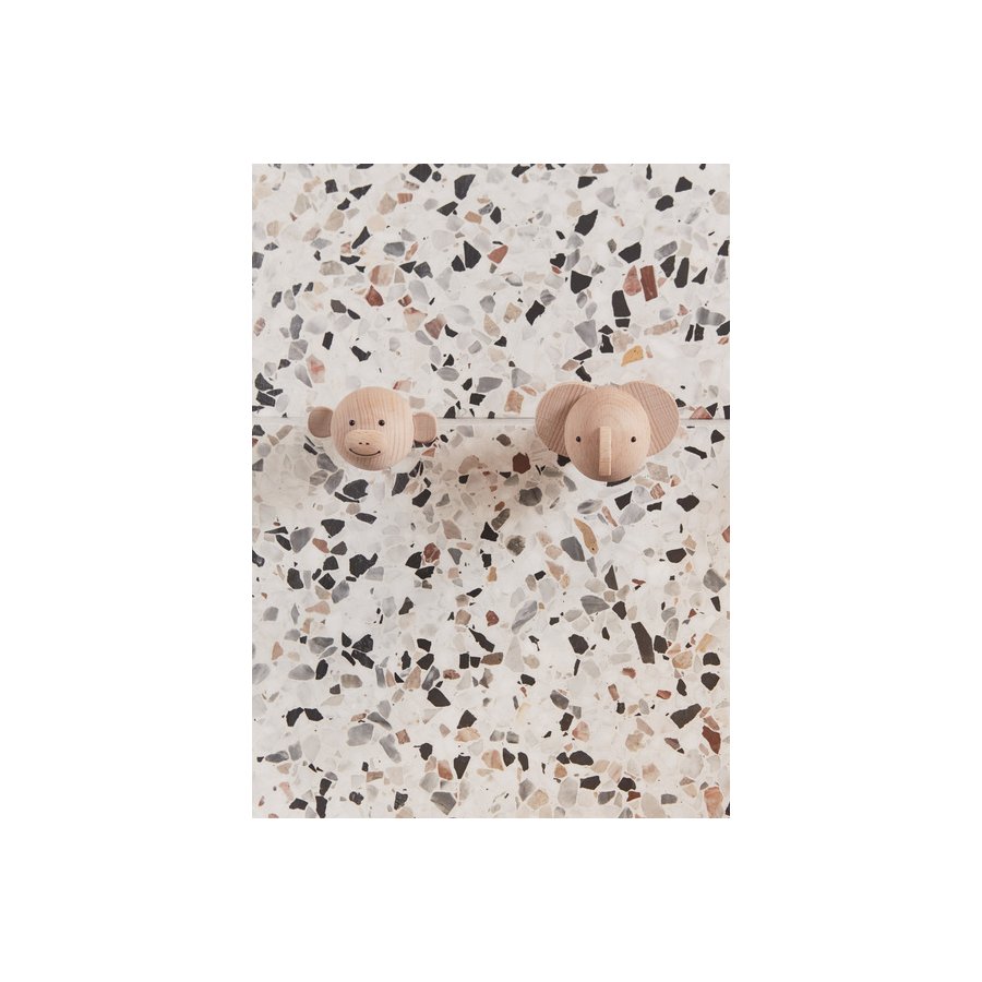 OYOY Mini Knage Elefant 7,4 cm, B�g