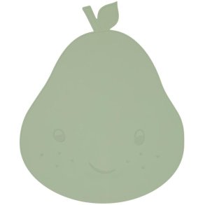 OYOY Mini Yummy Tischset Birne 45,5x37 cm, Green