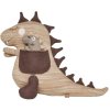 OYOY Mini Kuscheltier Dino Dina & Bobo, Beige