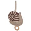 OYOY Mini Musik-Mobile Schnecke Sally H24 cm, Braun