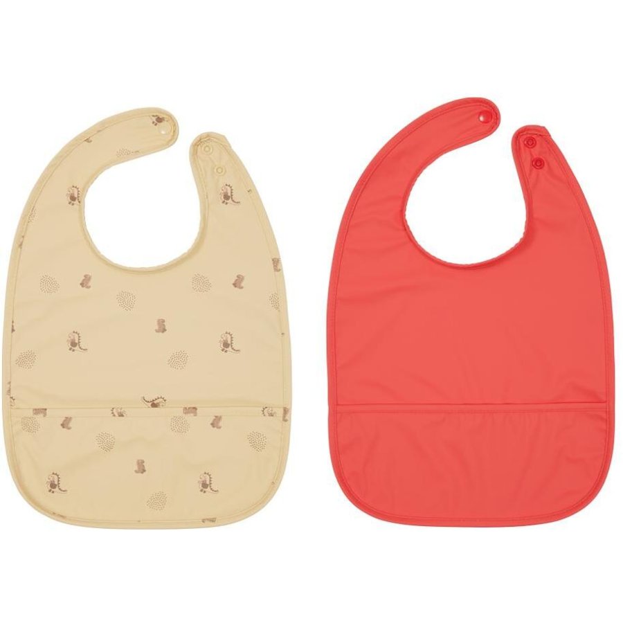 OYOY Mini Ltzchen 2er Set, Butter/CherryRed