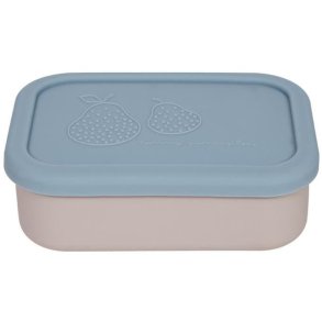 OYOY Mini Yummy Lunchbox 700 ml, Blue/Clay