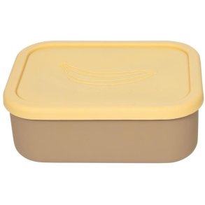 OYOY Mini Yummy Lunchbox 1,3 L, Camel/Yellow