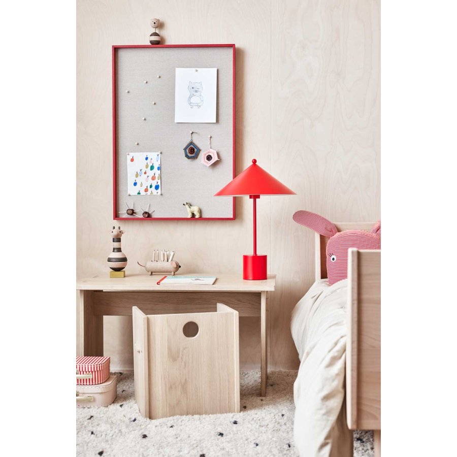 OYOY Mini Koffer Giraffe & Streifen 2er Set, Rot