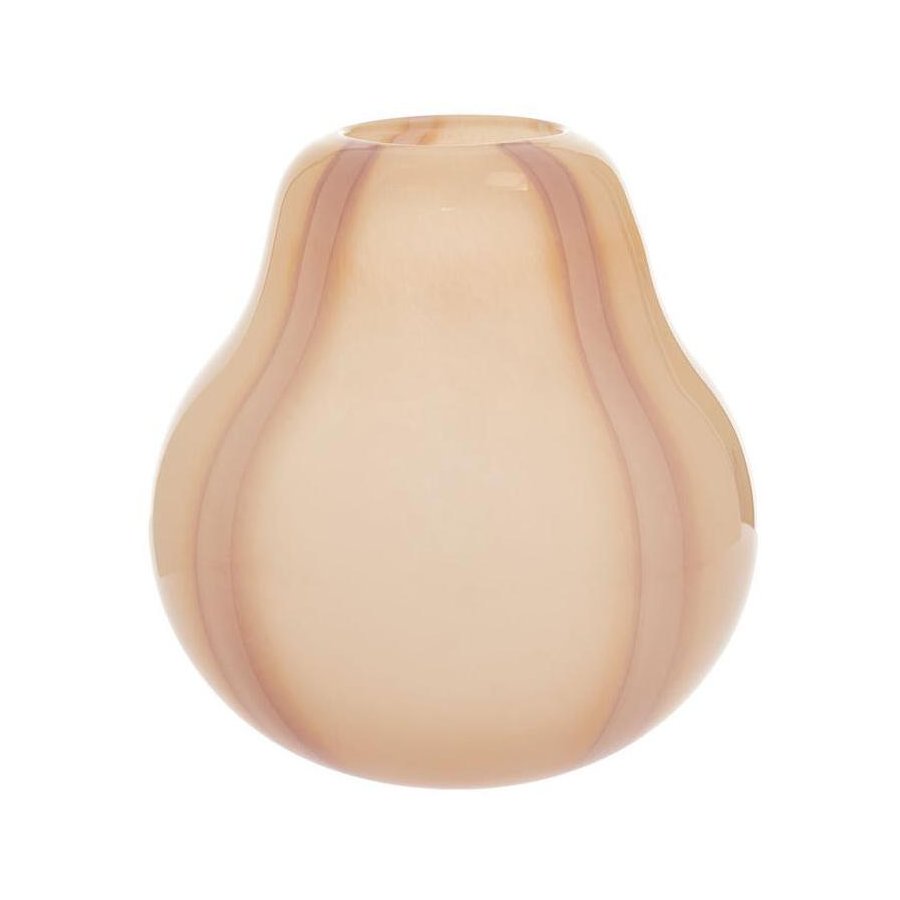 OYOY Kojo Vase H25 cm, Puder/Rose