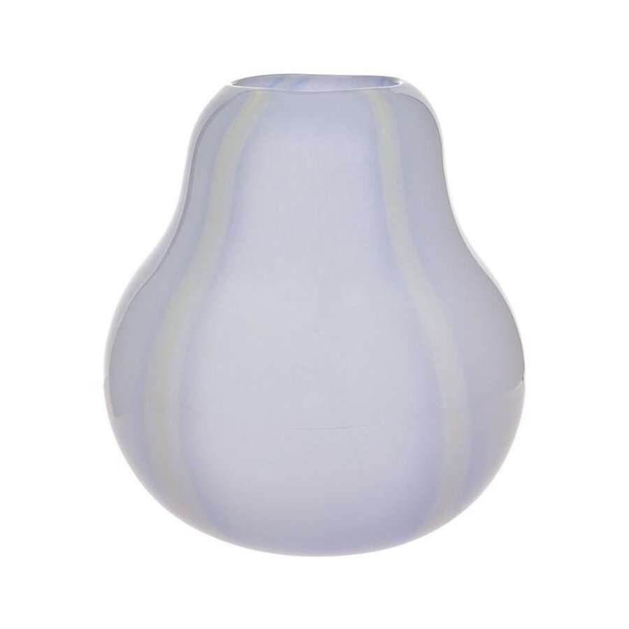 OYOY Kojo Vase H25 cm, Lavendel/Wei