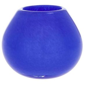 OYOY Kojo Hurricane Kerzenhalter H9 cm, Optic Blue