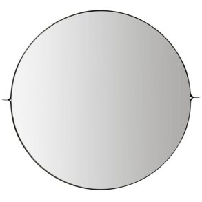 OYOY Mira Vægspejl Ø80 cm, Brunet Messing