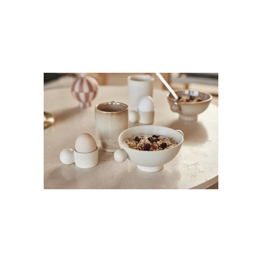 OYOY Inka Eierbecher 2er Set H3,5 cm, Reactive Mellow
