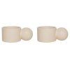 OYOY Inka Eierbecher 2er Set H3,5 cm, Reactive Mellow