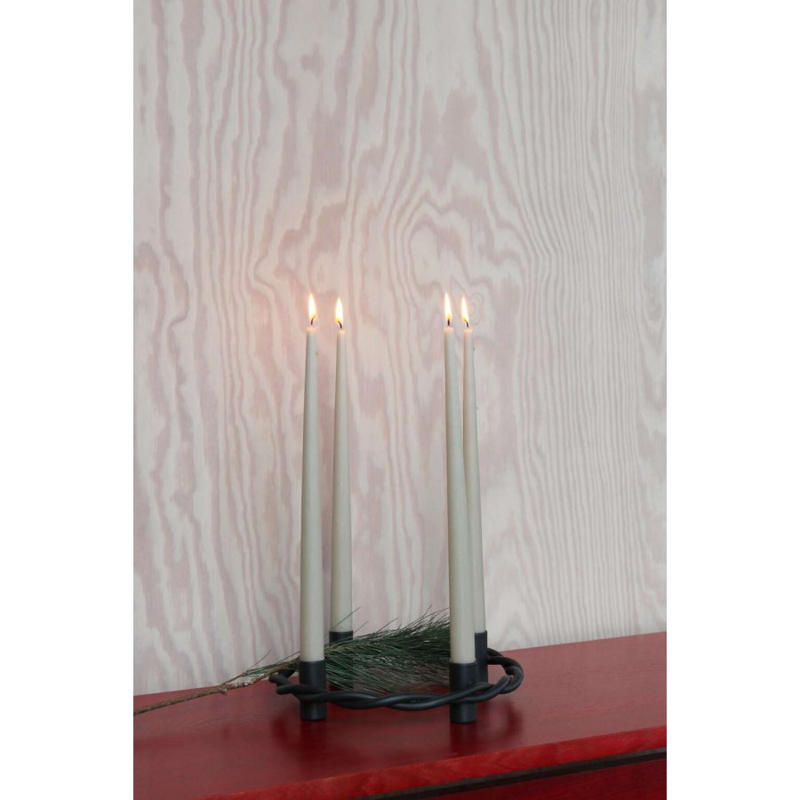 OYOY Mellow Adventsstage 25,5 cm, Gunmetal