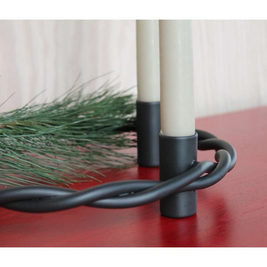 OYOY Mellow Adventsstage 25,5 cm, Gunmetal