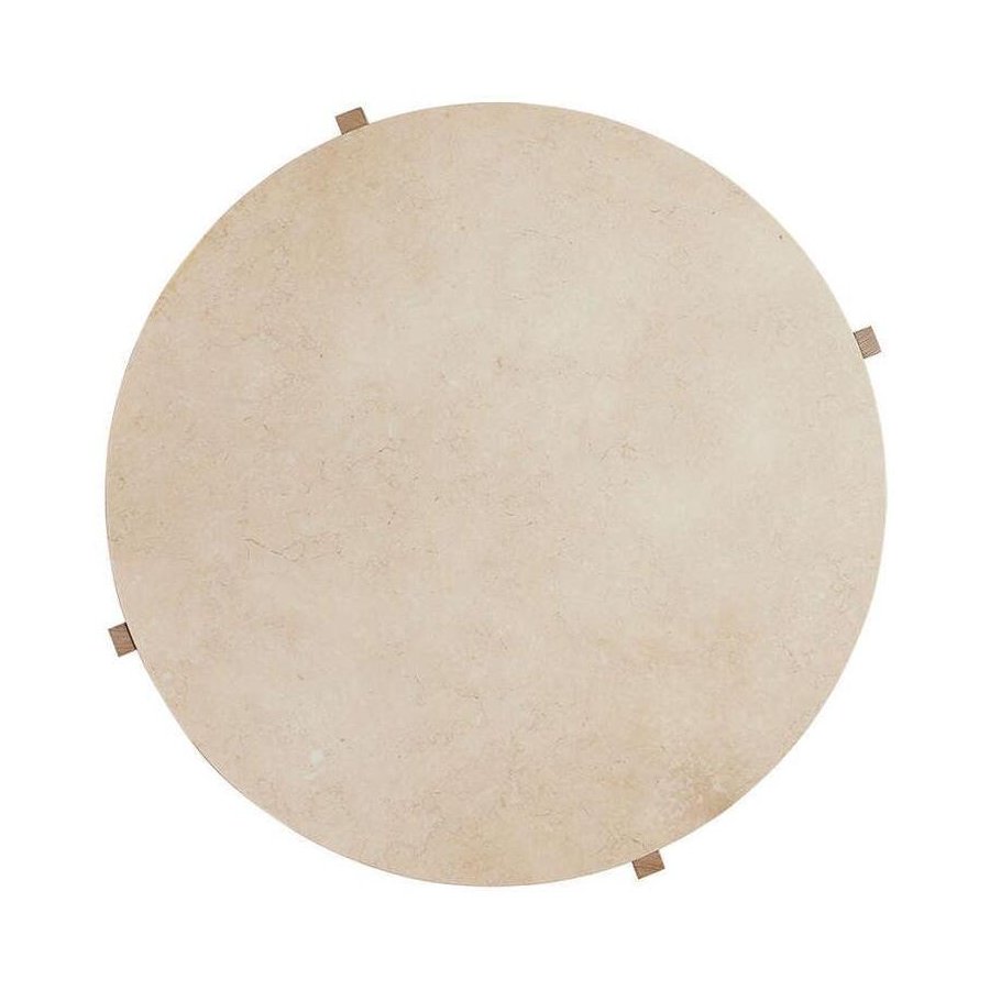 OYOY Lune Sofabord 84 cm, Marmor