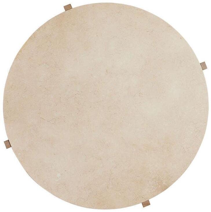 OYOY Lune Sofabord 84 cm, Marmor
