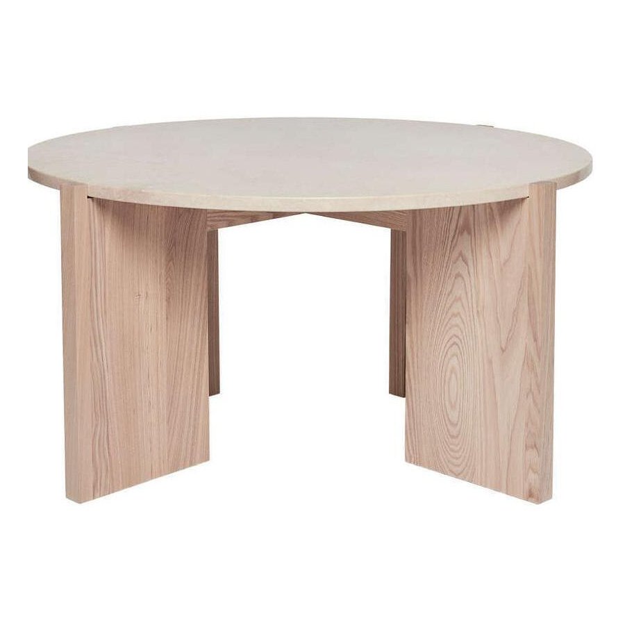 OYOY Lune Sofabord 84 cm, Marmor