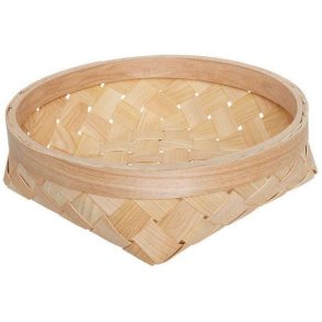 OYOY Sporta Brotkorb 27 cm, Pappelholzfurnier