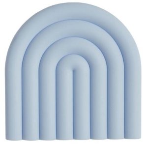 OYOY Rainbow Untersetzer 15 cm, Ice blue