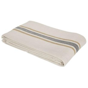 OYOY Linu Tischdecke 140x260 cm, Schwarz