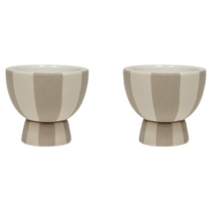 OYOY Toppu ggebger 2 stk. H4,5 cm, Clay