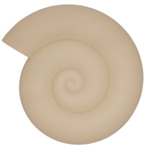 OYOY Nautilus Untersetzer, Vanilla