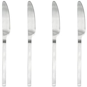 OYOY Yuka Kniv 4 stk, Brstet Stl