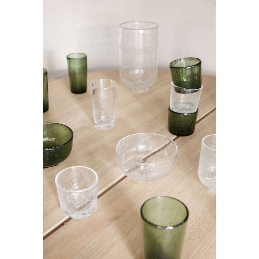 OYOY Kuki Highball-Glas 4er Set 33 cl, Grn