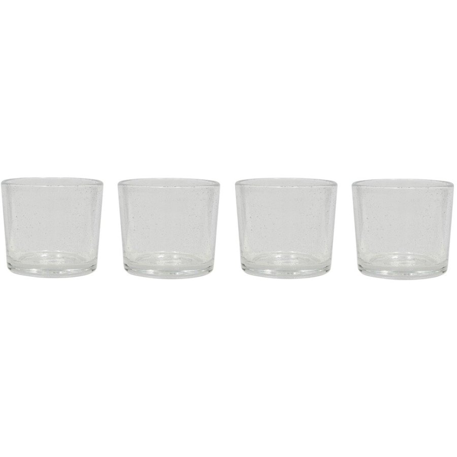 OYOY Kuki Glas 4er Set 22 cl, Klar