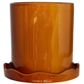 OYOY Nami Potte m. Underkop H30 cm, Amber