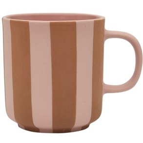 OYOY Toppu Tasse 35 cl, Caramel/Rose