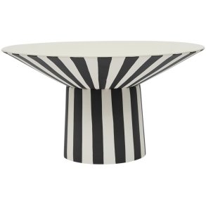 OYOY Toppu Kernstck 30 cm, Wei/Schwarz