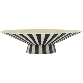 OYOY Toppu Kernstck 39 cm, Vanille/Schwarz/Wei