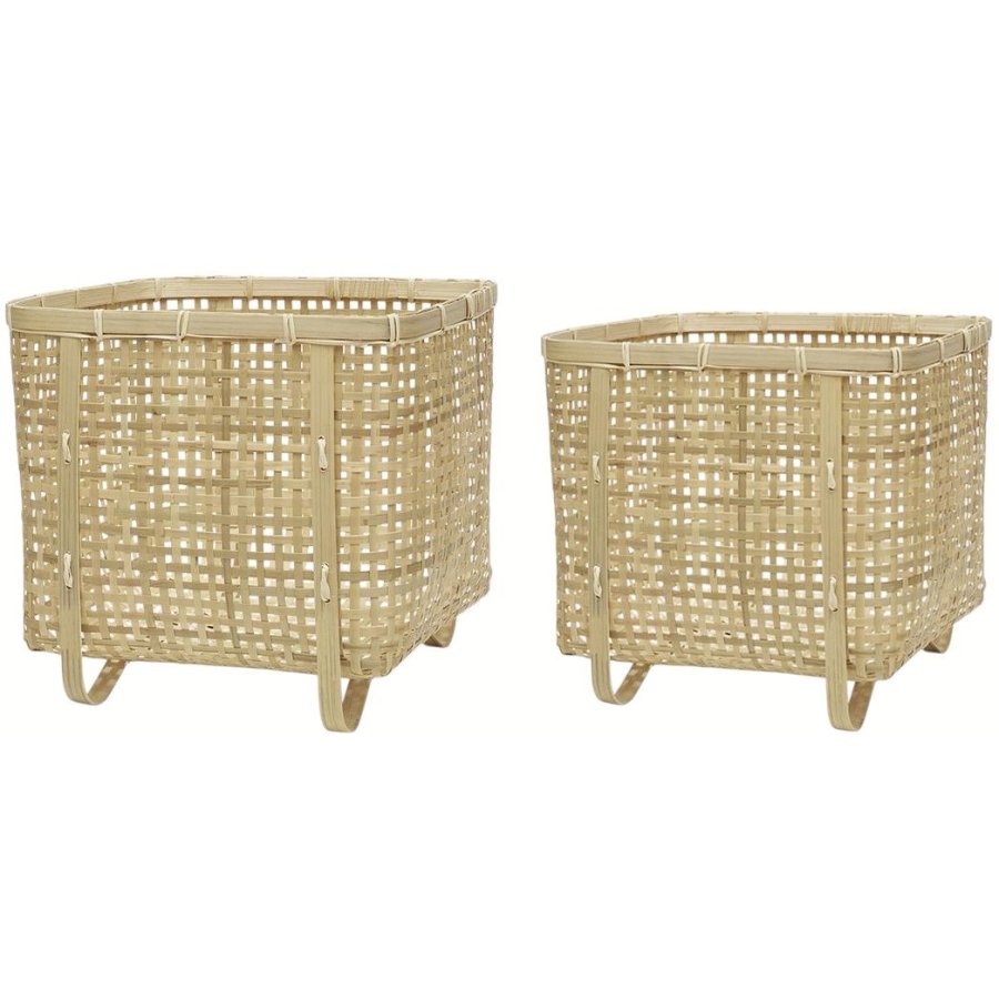 OYOY Sporta Krbe 2er Set, Bambus