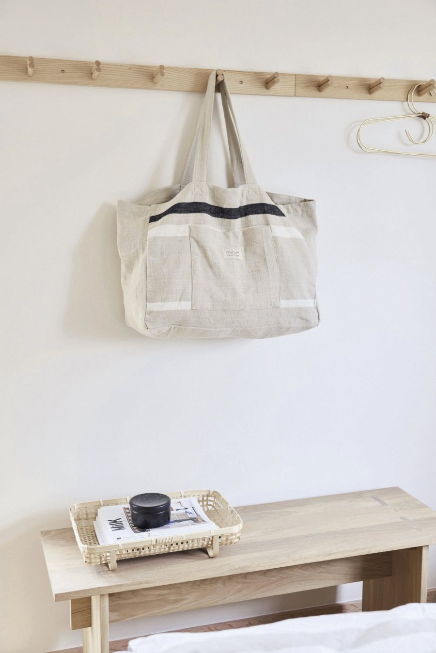 OYOY Sofuto Tasche 50x18 cm, Clay