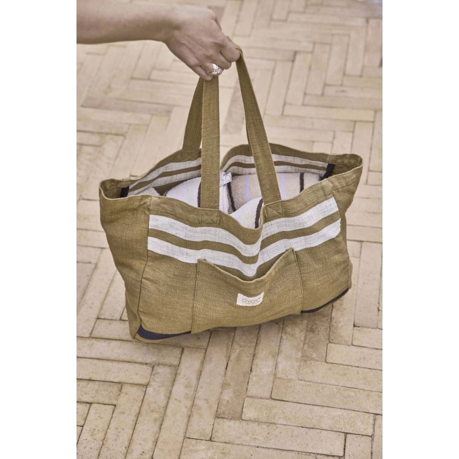 OYOY Sofuto Tasche 50x18 cm, Curry