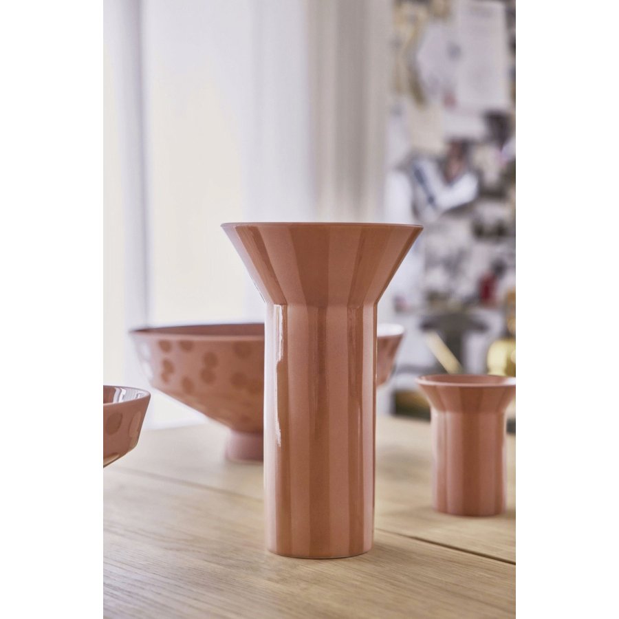 OYOY Luonto Vase H25 cm, Terracotta