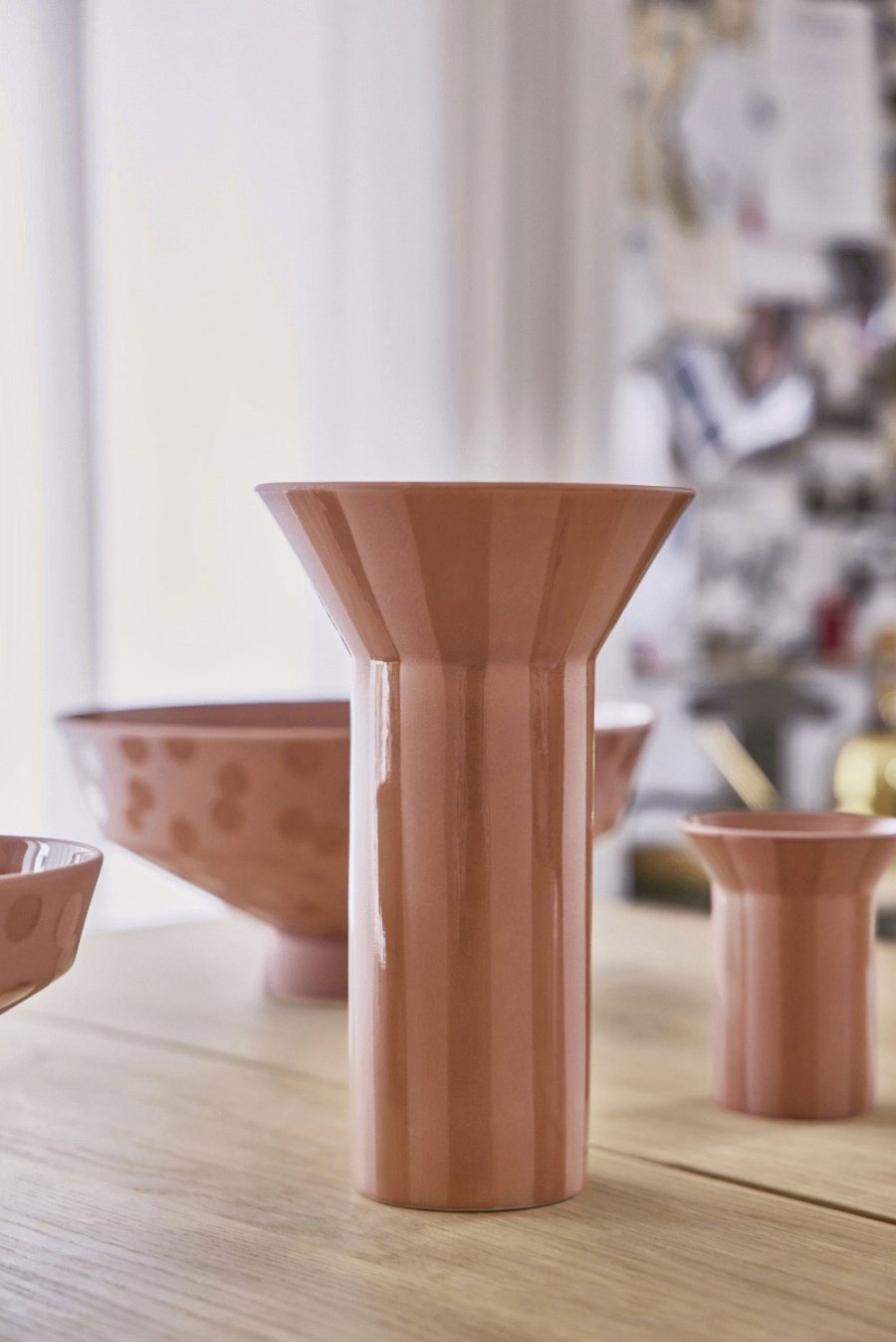 OYOY Luonto Vase H25 cm, Terracotta