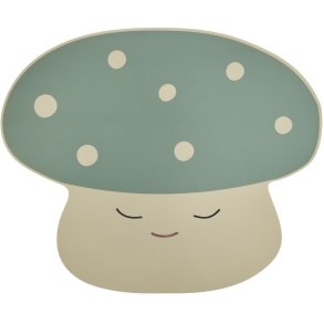 OYOY Mini Tischset-Schwamm 43x35,5 cm, Cremewei/Hellgrn