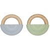 OYOY Mini Rainbow Gebotsring 2er Set, Staubiges Blau/Grn