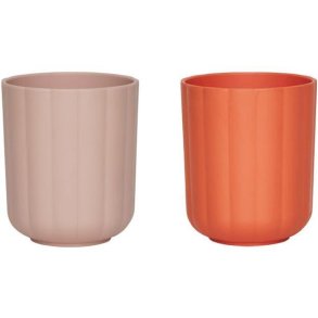 OYOY Mini Pullo Tasse 2er Set, 28 cl, Rose/apricot