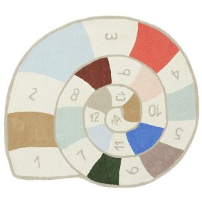 OYOY Mini Nautilus Spielteppich 100x112 cm, Multi