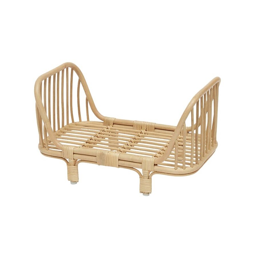 OYOY Mini Nana Puppenbett, Rattan