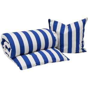 OYOY Mini Shima Juniorsengetj 100x140 cm, Optic Blue