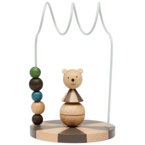 OYOY Mini Kugelrahmen Zirkusbr H23 cm, Dusty Blue