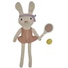 OYOY Mini Miew Kaninchen-Tennispuppe 40,9 cm, Hellbraune Melange