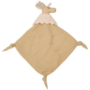 OYOY Mini Ummi Waschlappen 36x38 cm, Camel/Rose