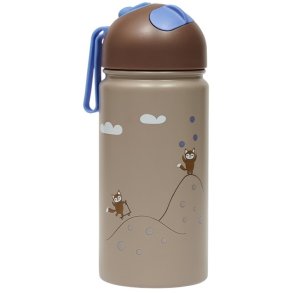 OYOY Mini Friends in the Forest Getrnkedose 360 ml, Blau